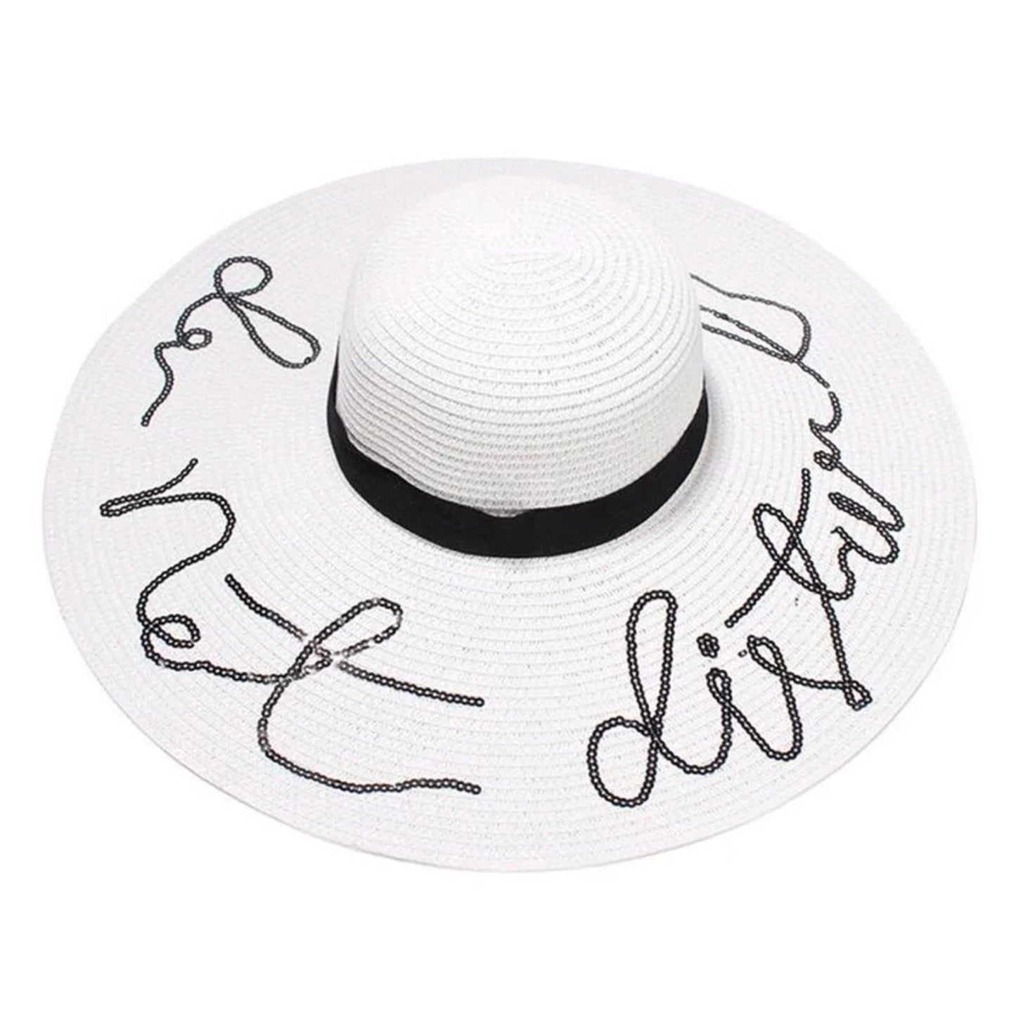 Do Not Disturb Straw Hat - AdDRESSingMe