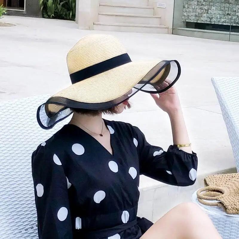 Sun Hat with Screen for Women - AdDRESSingMe