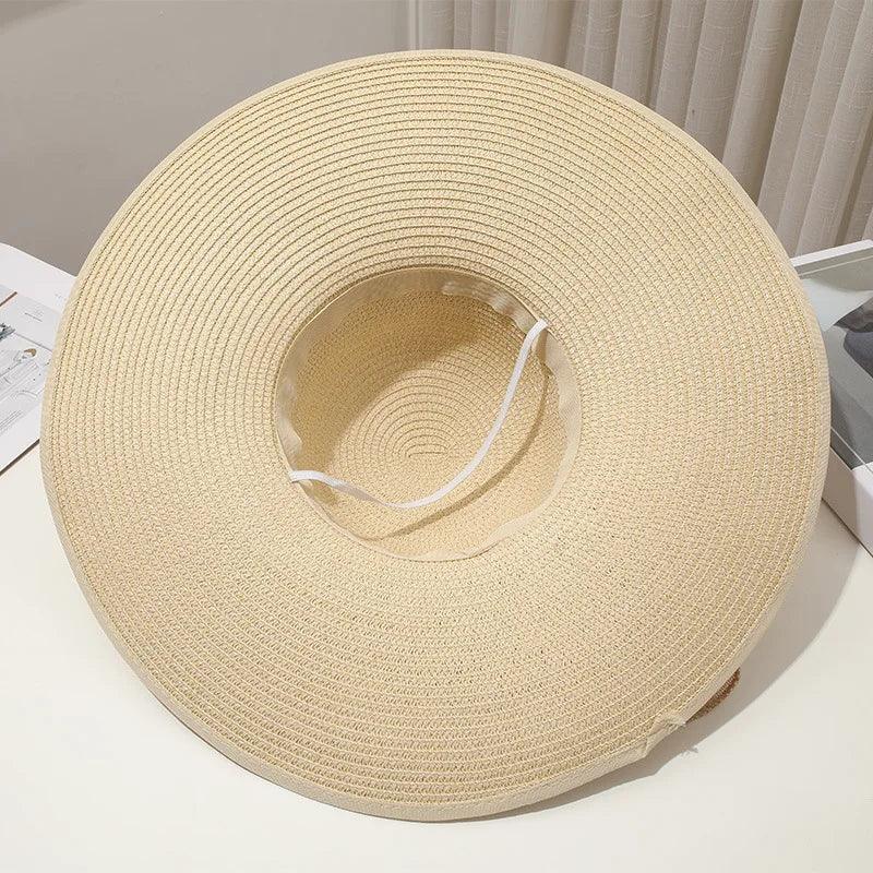 Beach Straw Hats For Women Wide Brim - AdDRESSingMe