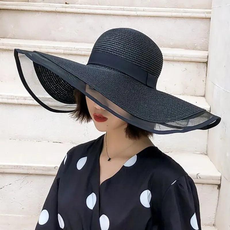 Sun Hat with Screen for Women - AdDRESSingMe