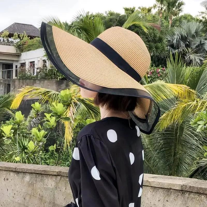 Sun Hat with Screen for Women - AdDRESSingMe