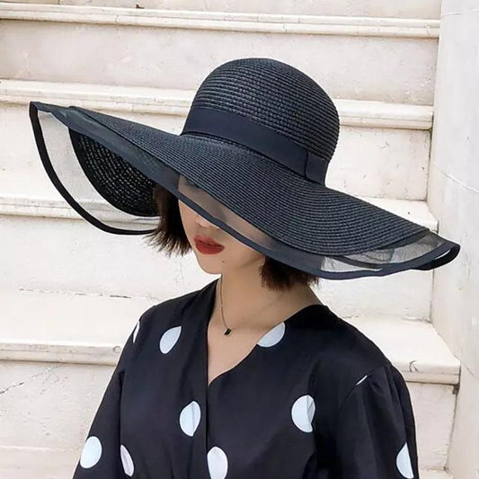 Sun Hat with Screen for Women - AdDRESSingMe