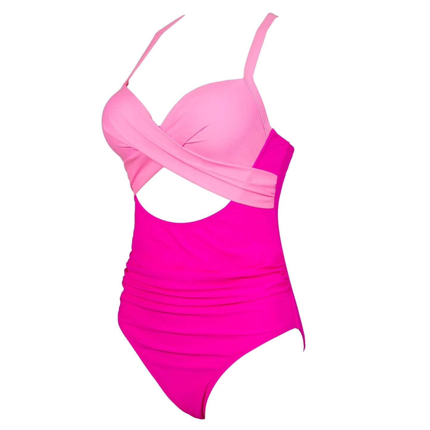 One Piece Leopard and Black Swimsuit - AdDRESSingMe