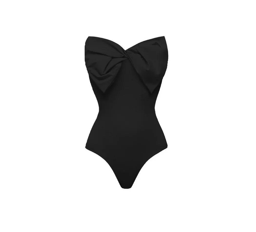 Pink One Piece Swimsuit With Skirt - AdDRESSingMe