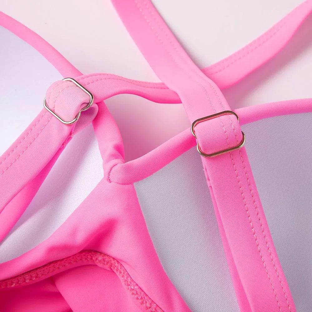 One Piece Leopard and Black Swimsuit - AdDRESSingMe