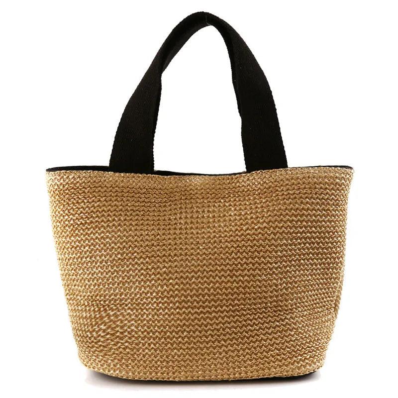Straw Shoulder Bohemian Bag - AdDRESSingMe