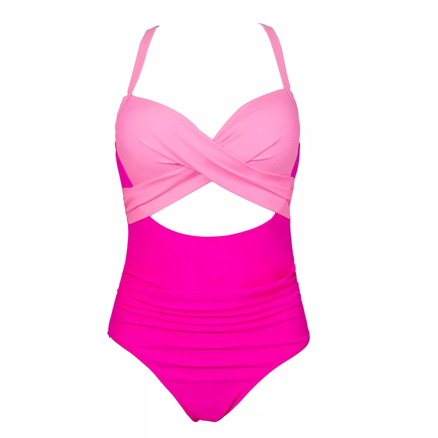 One Piece Leopard and Black Swimsuit - AdDRESSingMe