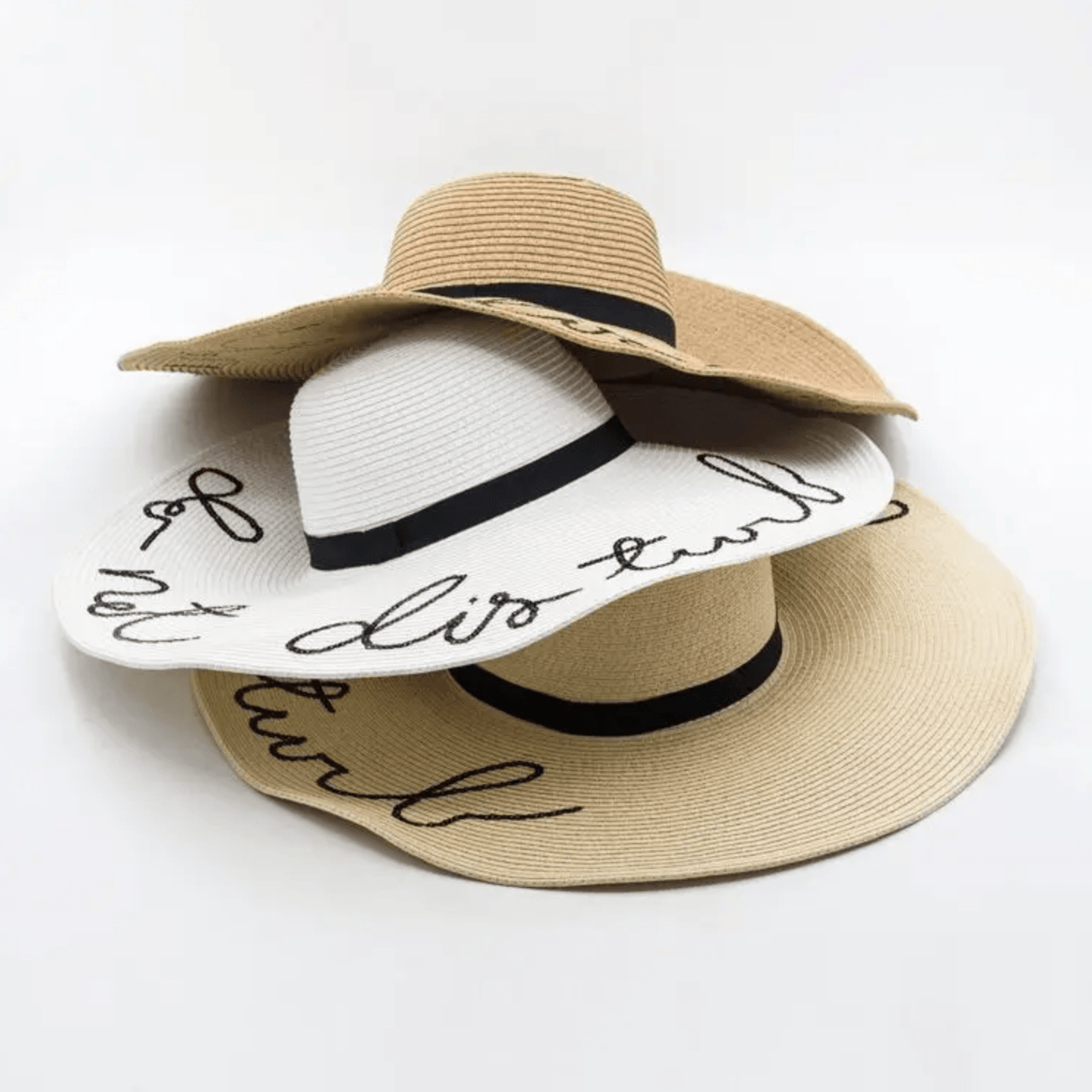 Do Not Disturb Straw Hat - AdDRESSingMe