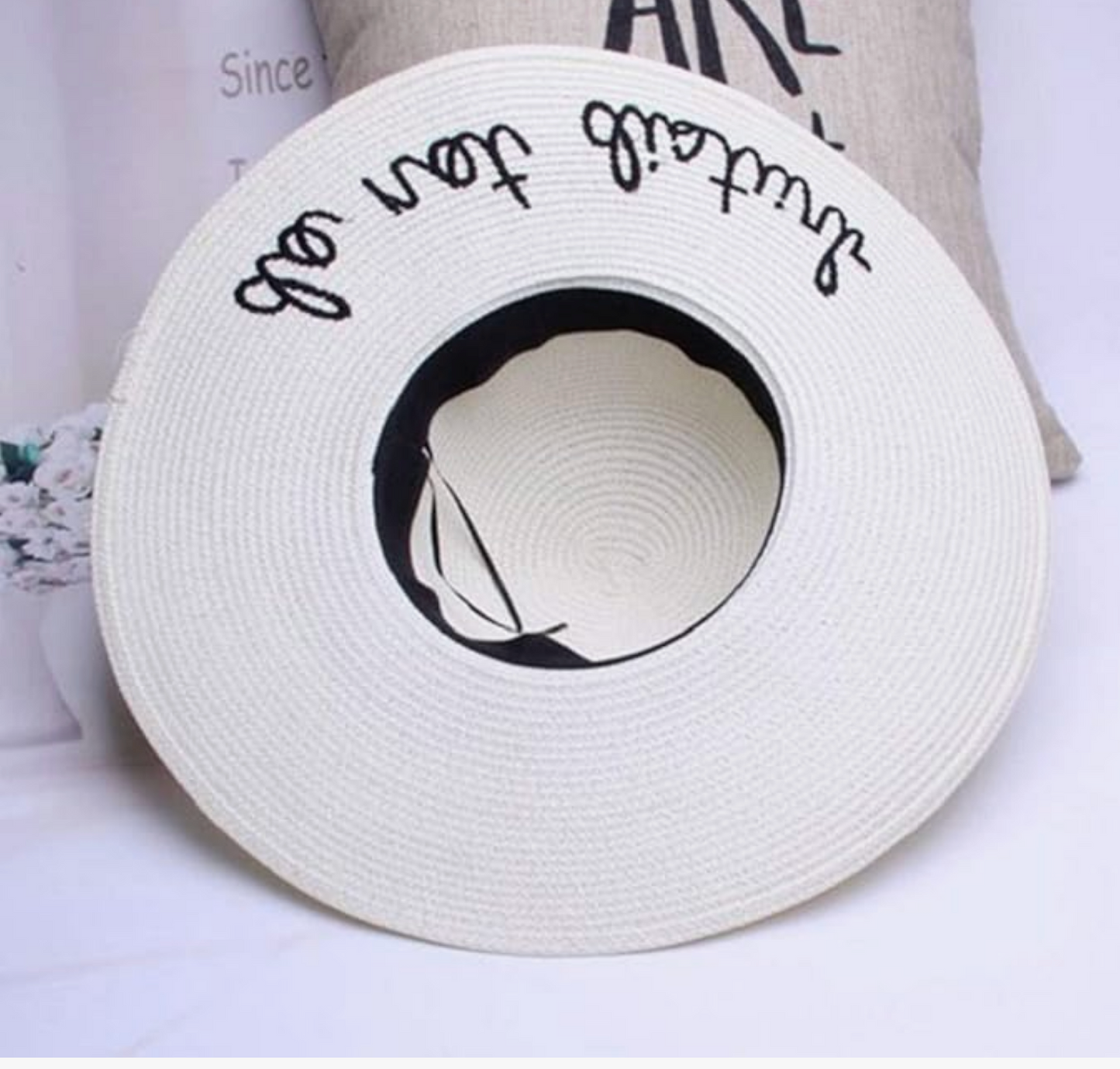 Do Not Disturb Straw Hat