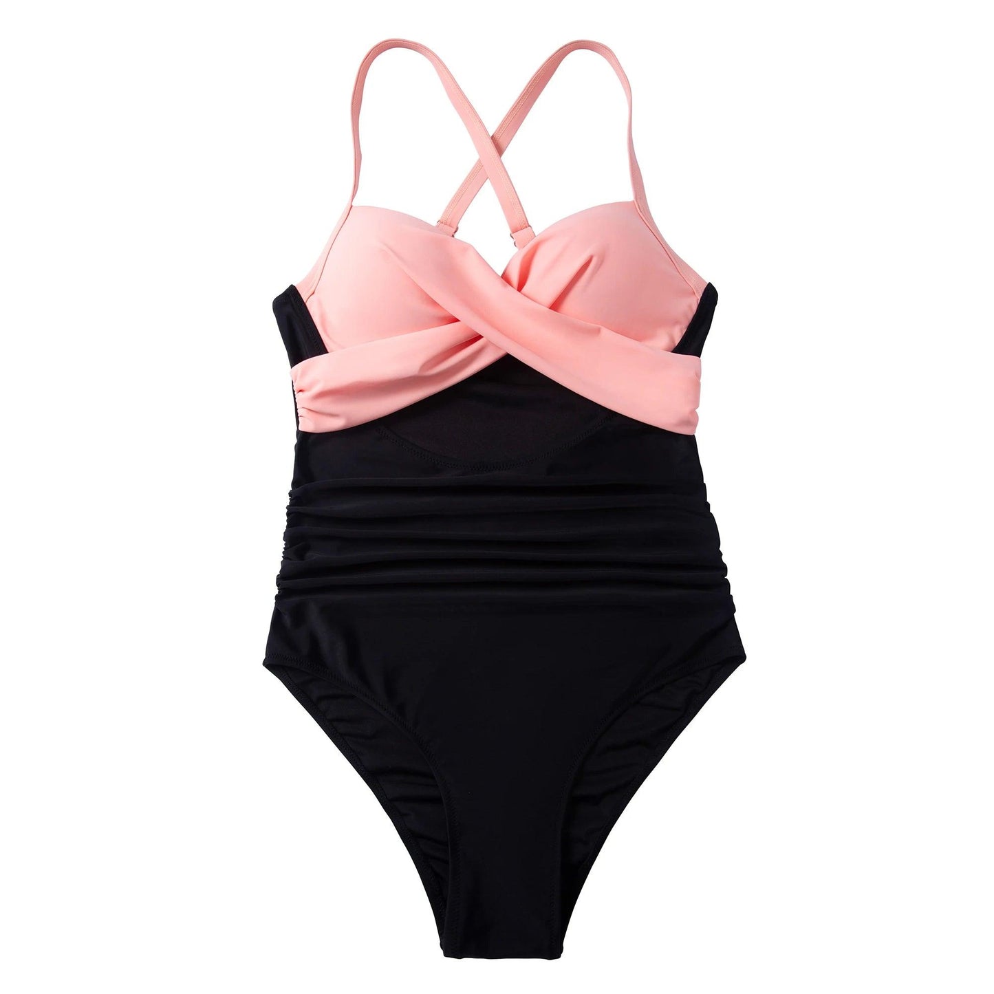 One Piece Leopard and Black Swimsuit - AdDRESSingMe