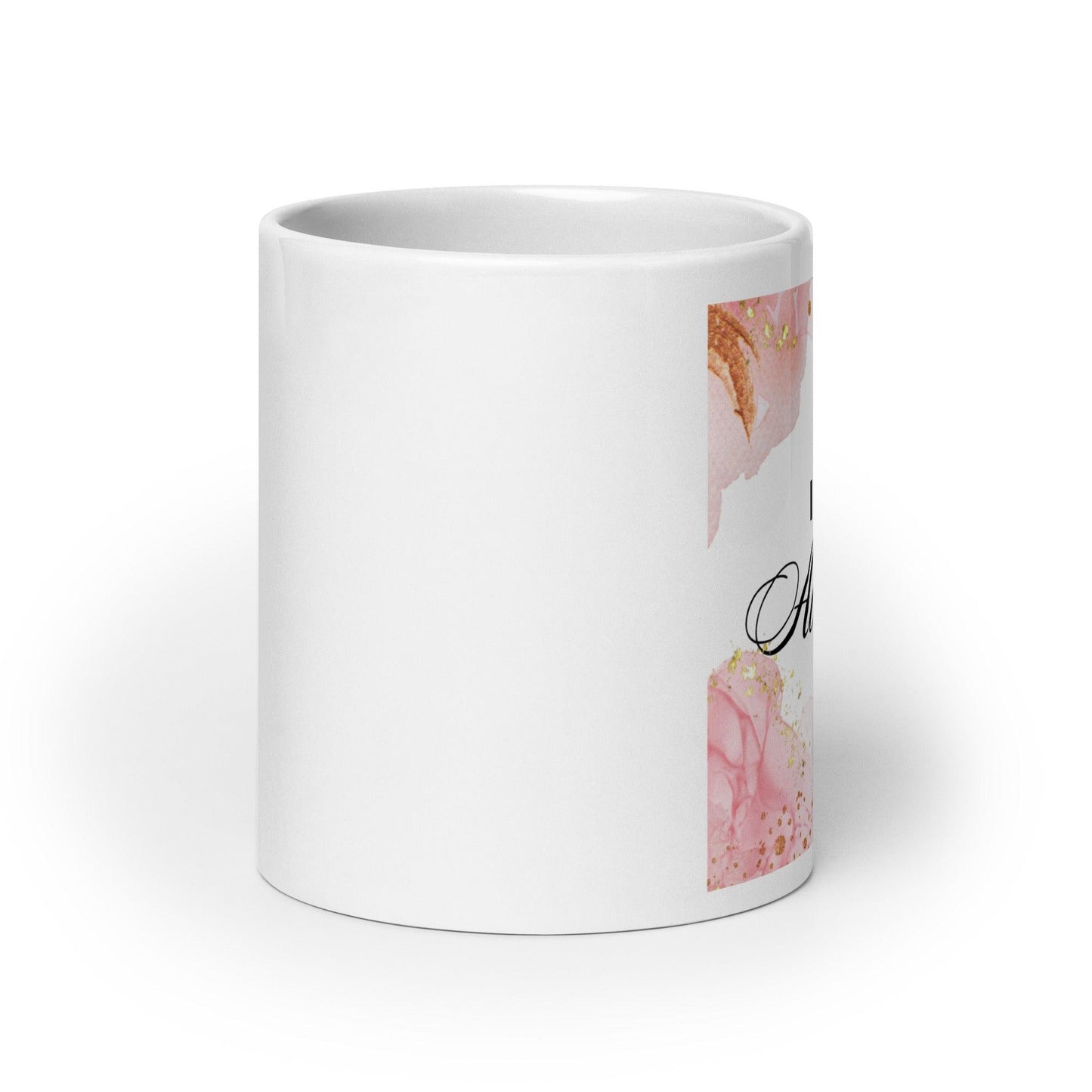 AdDRESSingMe White glossy mug - AdDRESSingMe