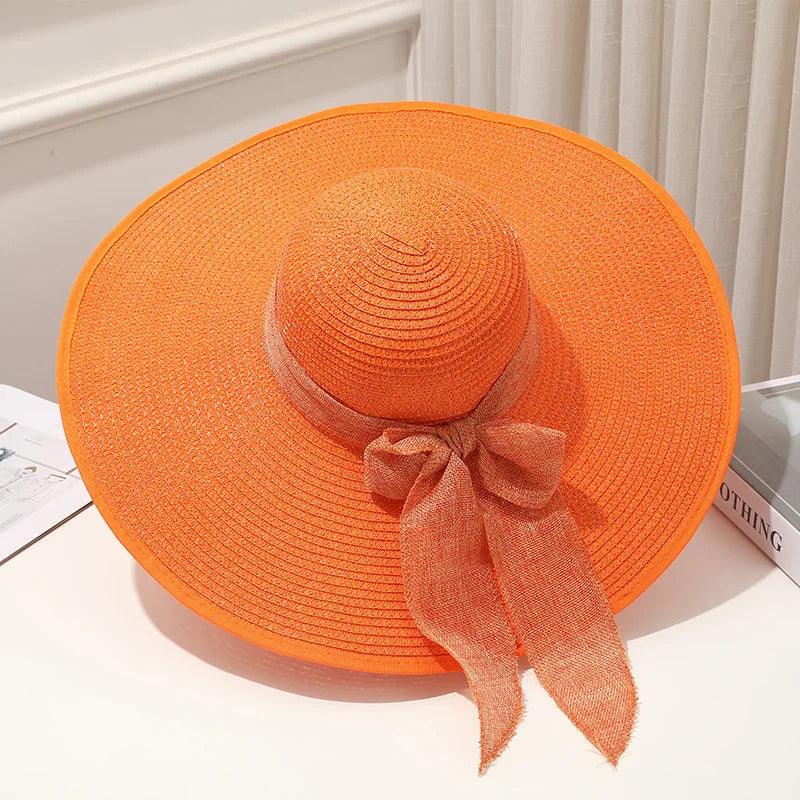 Beach Straw Hats For Women Wide Brim - AdDRESSingMe