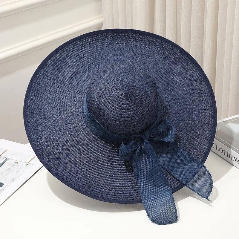 Beach Straw Hats For Women Wide Brim - AdDRESSingMe
