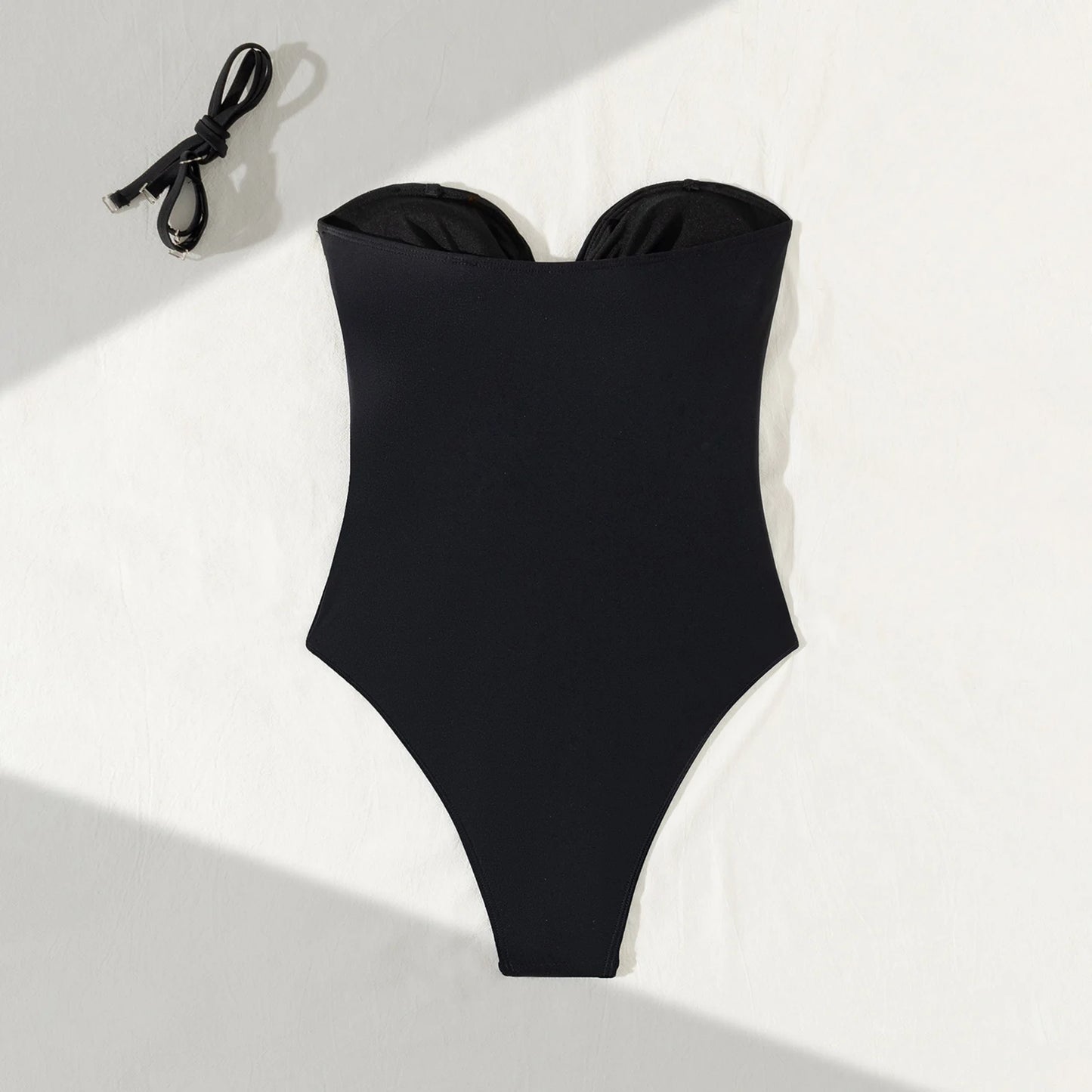 One Piece Backless Hollow-Out Starfish Front Swimsuit