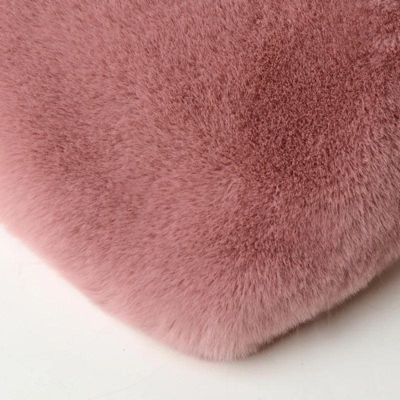 Heart Shaped Plush Crossbody Purse - AdDRESSingMe