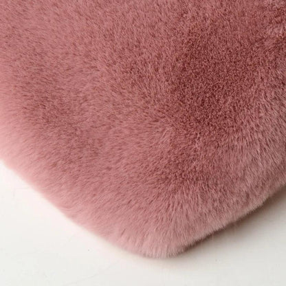Heart Shaped Plush Crossbody Purse - AdDRESSingMe