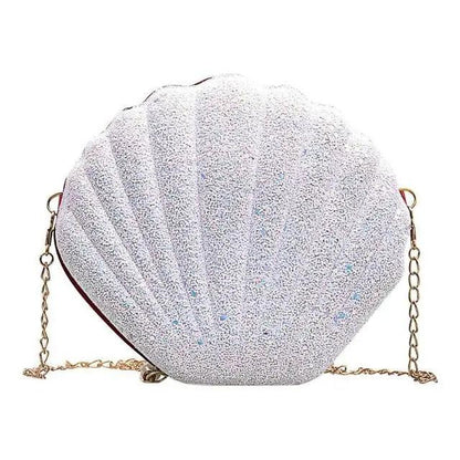 Sequined Seashell Shoulder Bag - AdDRESSingMe