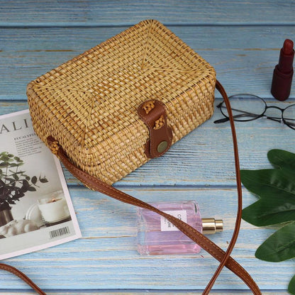 Straw Rattan Bohemian Handbags - AdDRESSingMe